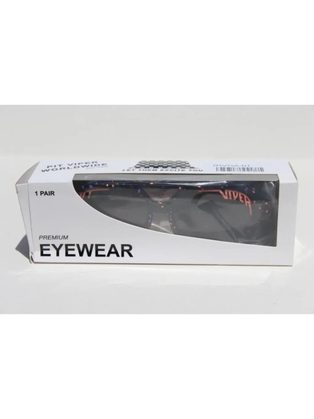 PIT VIPER The Naples POLARIZED Exciters Sunglasses/Safety Glasses ANSI Z87+ NEW